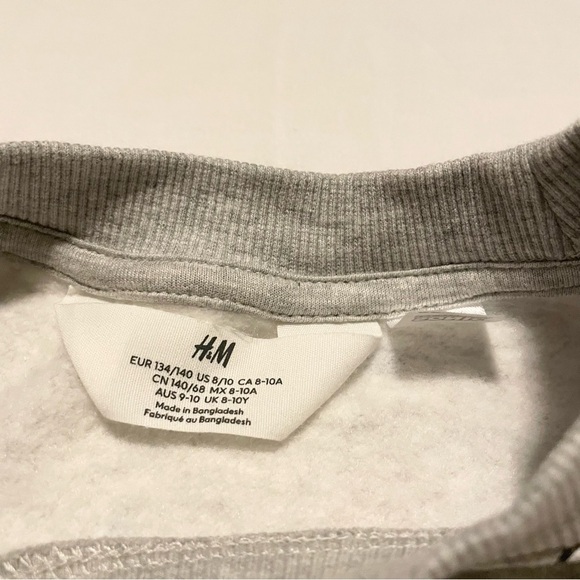 H&M Sonic the Hedgehog Sweatshirt Kids Size 8/10 - Picture 5 of 16